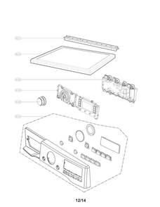 Part Location Diagram of EBR78914105 LG PCB ASSEMBLY,DISPLAY