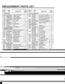 Complete Microwave Oven Page 7 Diagram and Parts List for MA-1171S  LG Microwave
