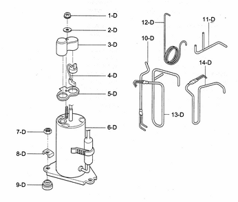 Part Location Diagram of 1WPZU-L001A LG WASHER,DRAWING