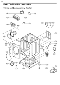 Part Location Diagram of MBN66544304 LG CASE