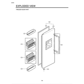 Section 5 Diagram and Parts List for LSC27926TT ATICLGA LG Refrigerator