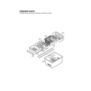 Section 4 Diagram and Parts List for LRFC21755SB AWBCLGA LG Refrigerator