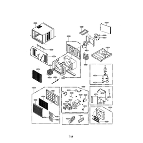 Part Location Diagram of EBR76261901 LG PCB ASSEMBLY,DISPLAY