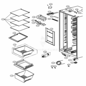 Part Location Diagram of ACQ87309242 LG COVER ASSEMBLY,HINGE