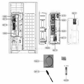 Part Location Diagram of EBR83674716 LG PCB ASSEMBLY,CYCLE(ONBOARDING)