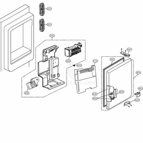 Part Location Diagram of AEQ73130006 LG ICE MAKER ASSEMBLY,KIT