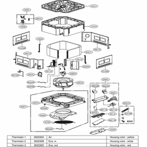 Part Location Diagram of MBL64919401 LG CAP