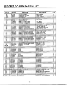 Complete Microwave Oven Page 11 Diagram and Parts List for MA-1554M  LG Microwave