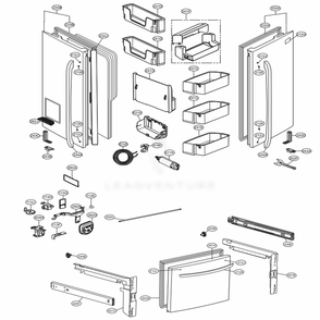 Part Location Diagram of MBG64262603 LG BUTTON,LEVER