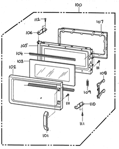 Part Location Diagram of 4774W4P003A LG BRACKET,HINGE