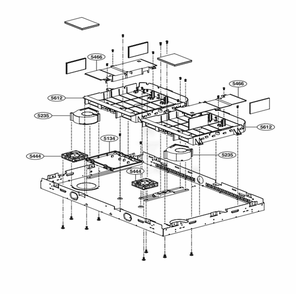 Cooktop Parts 2 Diagram and Parts List for LSE4617ST ASTLLGA LG Range