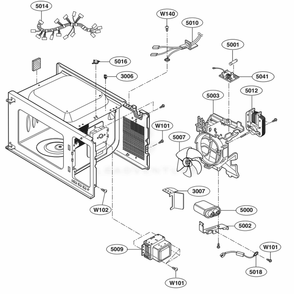 Part Location Diagram of EAM35001896 LG FILTER,AC LINE