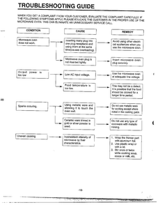 Information Page 9 Diagram and Parts List for MA-682M  LG Microwave