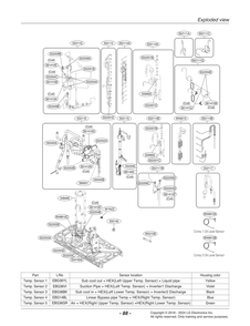 Diagram 3 Diagram and Parts List for ARUM240LTE6 EWGBLEU LG Air Conditioner