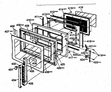 Part Location Diagram of 500121 LG Ferrite rubber