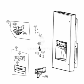 Part Location Diagram of MBL65277601 LG CAP,RUBBER