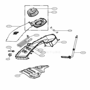 Part Location Diagram of AEM73693003 LG HOSE ASSEMBLY,CONNECTOR