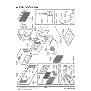 Part Location Diagram of 5403A90043A LG Condenser Assembly,First