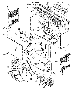 Range Hood Diagram and Parts List for 2335547911  Kenmore Range Hood