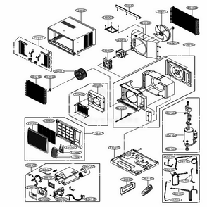 Part Location Diagram of 3531A10128J LG GRILLE ASSEMBLY,FRONT