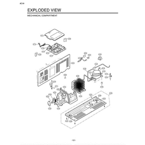 Section 3 Diagram and Parts List for LSC27910SW ASWCLGA LG Refrigerator