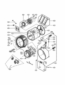 Part Location Diagram of EBR74798622 LG PCB ASSEMBLY,MAIN
