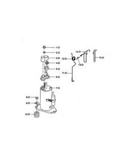 Compressor Diagram and Parts List for 58079056891  Kenmore Air Conditioner