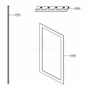 Installation Part 2 Diagram and Parts List for SKSCF1801P ASWCNA0 LG Range