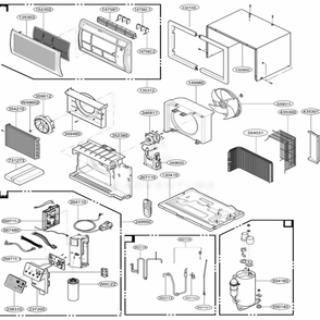 Part Location Diagram of ABQ74404916 LG CASE ASSEMBLY,CONTROL