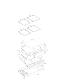 Refrigerator Parts Diagram and Parts List for LFC22770ST 00 LG Refrigerator