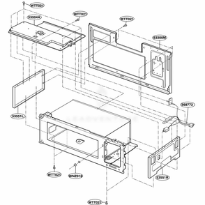 Interior Parts 2 Diagram and Parts List for YKHMC107EWH0 WHEKAC LG Range