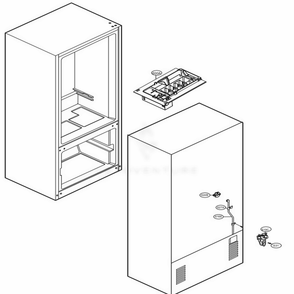 Part Location Diagram of AJU73753104 LG VALVE ASSEMBLY,WATER