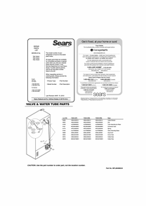 Valve And Water Tube Parts Diagram and Parts List for GR-L268LQTM ASWCSE1 LG Refrigerator
