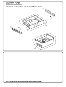 Freezer Parts Diagram and Parts List for GR-B318LQTM ANSCSE2 LG Refrigerator