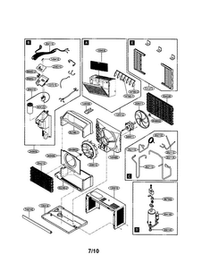 Part Location Diagram of 4998A10028A LG Shroud
