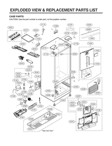 Part Location Diagram of ABA74268215 LG BRACKET ASSEMBLY,MOTOR