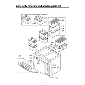 Section 2 Diagram and Parts List for GR-K192AF AFBCGCR LG Refrigerator