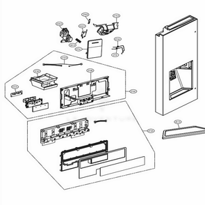 Part Location Diagram of EAD62356704 LG HARNESS ASSEMBLY