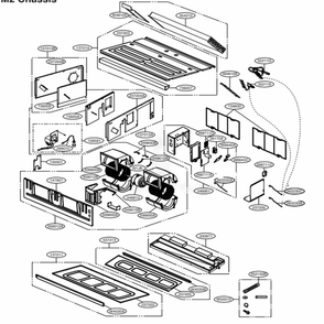Part Location Diagram of MAZ67085702 LG BRACKET