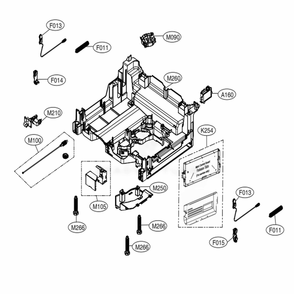 Base Assembly Diagram and Parts List for LSDT9908BD ABDESTD LG Dishwasher