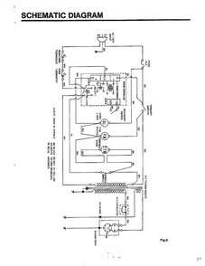 Schematic Diagram and Parts List for MA-1164M  LG Microwave