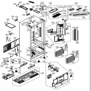Part Location Diagram of EBR82056909 LG PCB ASSEMBLY,MODULE