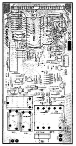 Power And Control Circuit Diagram and Parts List for 7218922281  Kenmore Microwave