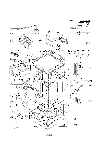Cabinet and control parts Diagram and Parts List for 79641392510  Kenmore Washer