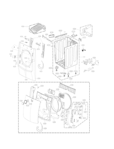 Part Location Diagram of MBL66258301 LG CAP,HOLE