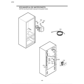 Section 9 Diagram and Parts List for LRBC22544SB AWBCLGR LG Refrigerator