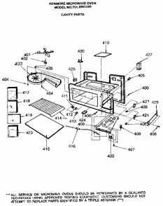 Part Location Diagram of 46-57449-3 LG Screw