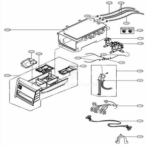 Part Location Diagram of AGL74137302 LG PANEL ASSEMBLY,DRAWER