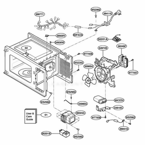 Part Location Diagram of 6877W1A186F LG CONNECTOR ASSEMBLY