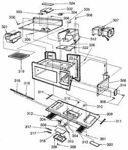 Part Location Diagram of 500525 LG Cushion